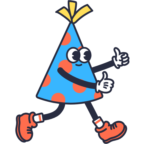 party hat cartoon